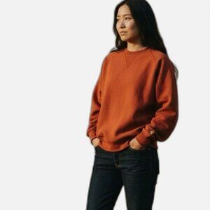 Carhartt Women’s Rust Crewneck Small Sweatshirt